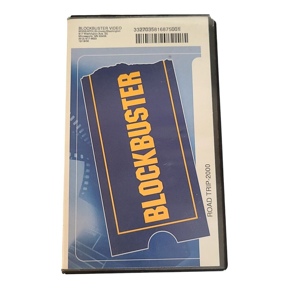 Blockbuster‎ Video VHS Road Trip **UNTESTED** FOR PARTS ONLY Formal Rental